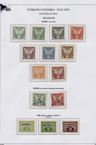TSCHECHOSLOWAKEI 1918-1939 – Blatt 38