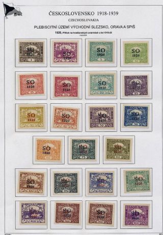 TSCHECHOSLOWAKEI 1918-1939 – Blatt 46