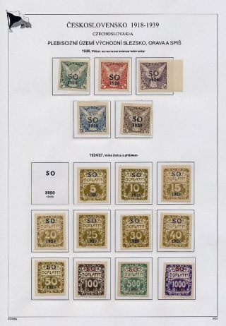 TSCHECHOSLOWAKEI 1918-1939 – Blatt 48
