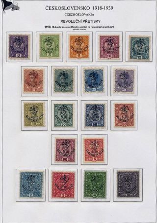 TSCHECHOSLOWAKEI 1918-1939 – Blatt 54