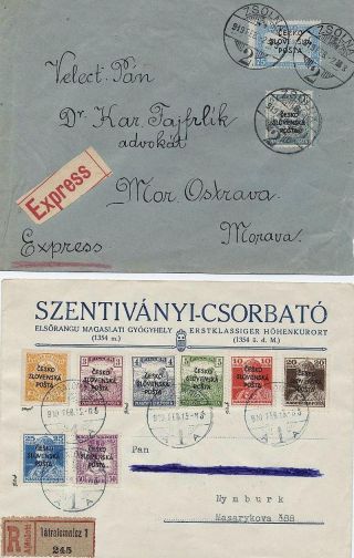 CZECHOSLOVAKIA - REVOLUTIONARY 1918 – sheet 29