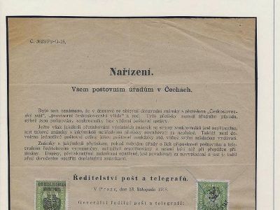 ČESKOSLOVENSKO: REVOLUČNÍ 1918