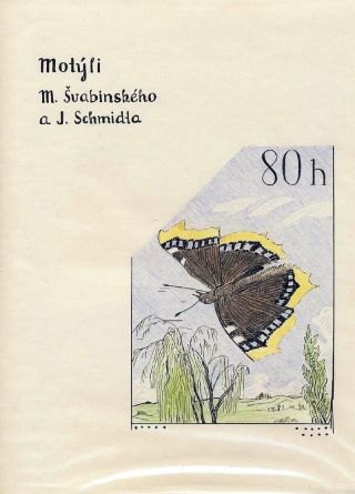 BUTTERFLIES BY MAX SVABINSKY AND JINDRA SCHMIDT – sheet 1