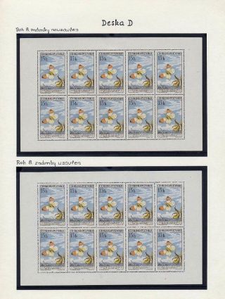 BUTTERFLIES BY MAX SVABINSKY AND JINDRA SCHMIDT – sheet 9
