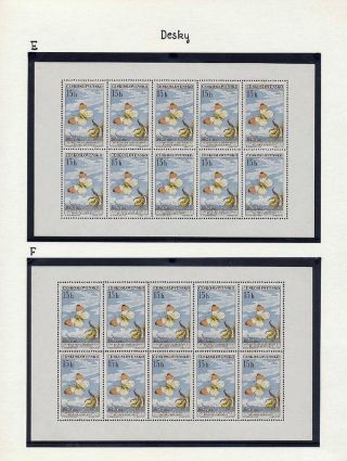 BUTTERFLIES BY MAX SVABINSKY AND JINDRA SCHMIDT – sheet 10