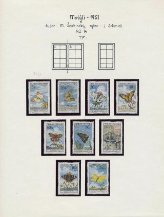 BUTTERFLIES BY MAX SVABINSKY AND JINDRA SCHMIDT – sheet 12