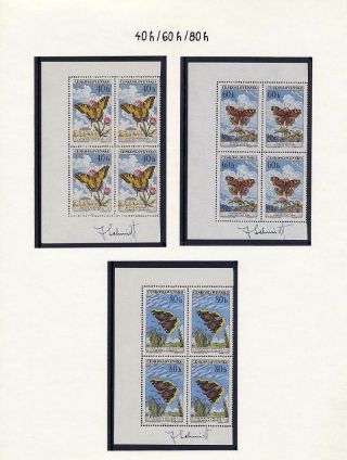 BUTTERFLIES BY MAX SVABINSKY AND JINDRA SCHMIDT – sheet 14