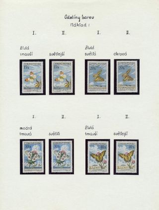 BUTTERFLIES BY MAX SVABINSKY AND JINDRA SCHMIDT – sheet 17
