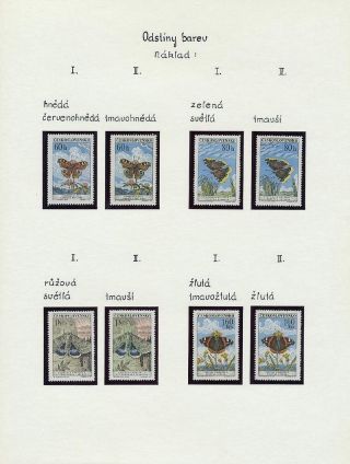 BUTTERFLIES BY MAX SVABINSKY AND JINDRA SCHMIDT – sheet 18