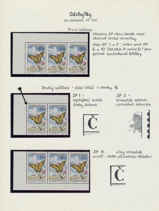 BUTTERFLIES BY MAX SVABINSKY AND JINDRA SCHMIDT – sheet 34
