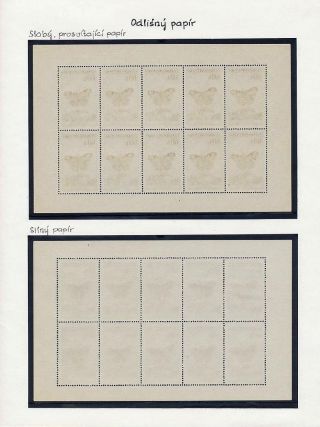 BUTTERFLIES BY MAX SVABINSKY AND JINDRA SCHMIDT – sheet 44