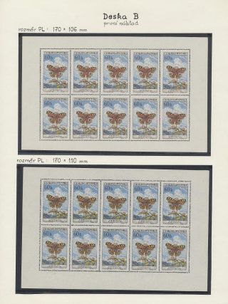 BUTTERFLIES BY MAX SVABINSKY AND JINDRA SCHMIDT – sheet 46