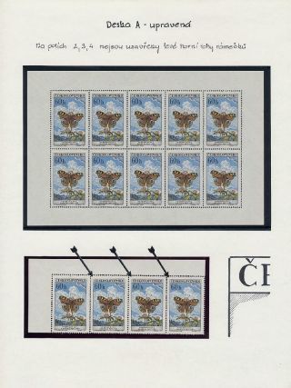 BUTTERFLIES BY MAX SVABINSKY AND JINDRA SCHMIDT – sheet 48