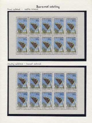 BUTTERFLIES BY MAX SVABINSKY AND JINDRA SCHMIDT – sheet 55