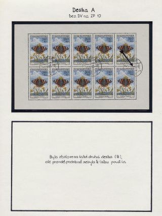 BUTTERFLIES BY MAX SVABINSKY AND JINDRA SCHMIDT – sheet 70