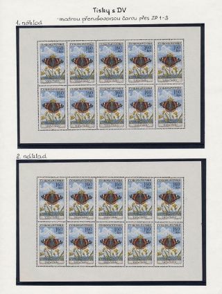 BUTTERFLIES BY MAX SVABINSKY AND JINDRA SCHMIDT – sheet 71