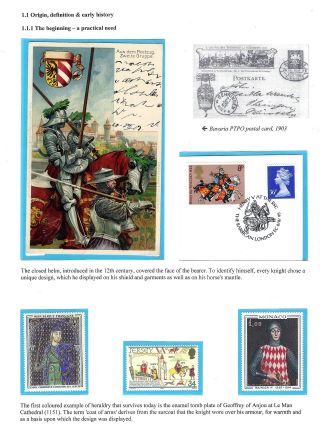 HINTER DEM SCHILD - EINE GESCHICHTE DES HERALDIK – Blatt 2